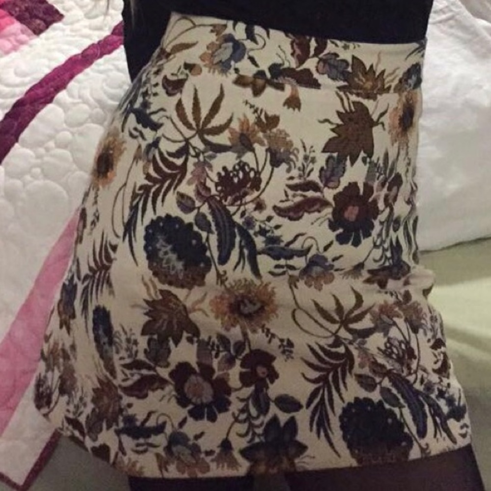 Floral skirt